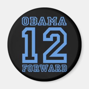 Obama 12 vooruit magneet