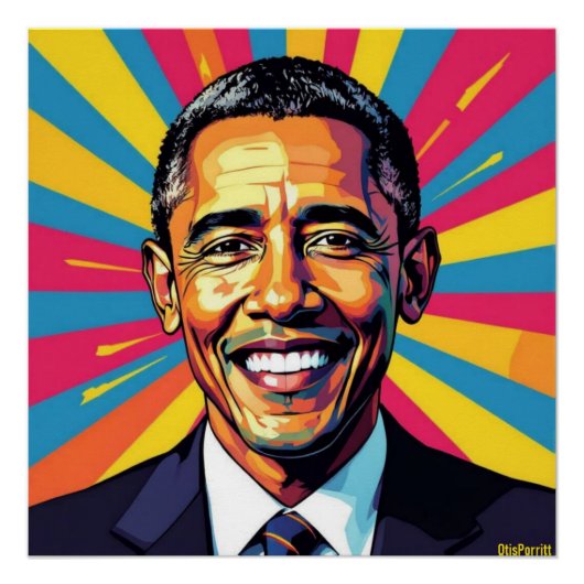 OBAMA-14 PERFECT POSTER (Voorkant)