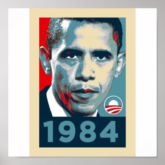 Obama 1984 poster (Voorkant)