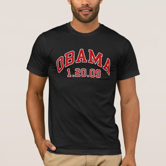 OBAMA 1.20.09 - T-shirt (Voorkant)