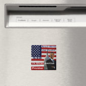 Obama, 1e Afro-Amerikaanse President_Magneet Magneet (Insitu (Vaatwasser))