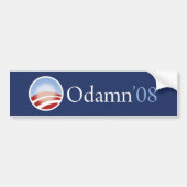 Obama 2008 bumpersticker (Voorkant)