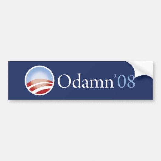 Obama 2008 bumpersticker (Voorkant)