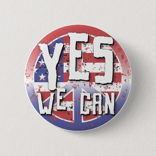 Obama 2008 Ja we kunnen Button 61017 (Voorkant)