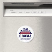 OBAMA 2008 Magnet (Insitu (Vaatwasser))