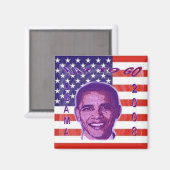 OBAMA 2008 Magnet (Voorkant / Achterkant)