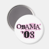 OBAMA 2008 Magnet (Voorkant / Achterkant)
