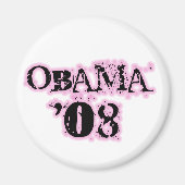 OBAMA 2008 Magnet (Voorkant)