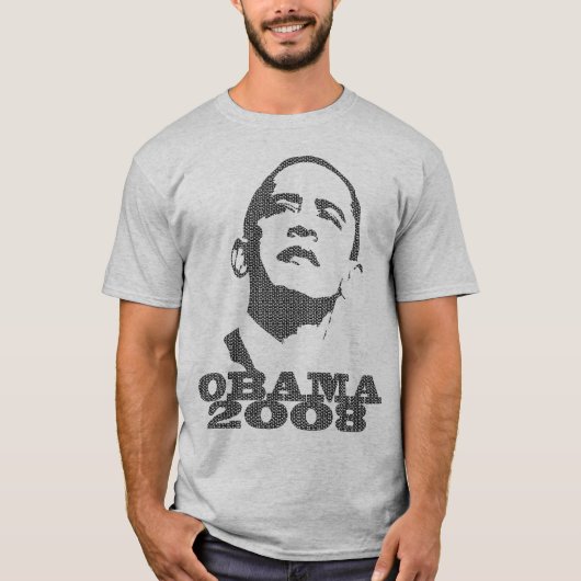 Obama 2008 t-shirt (Voorkant)