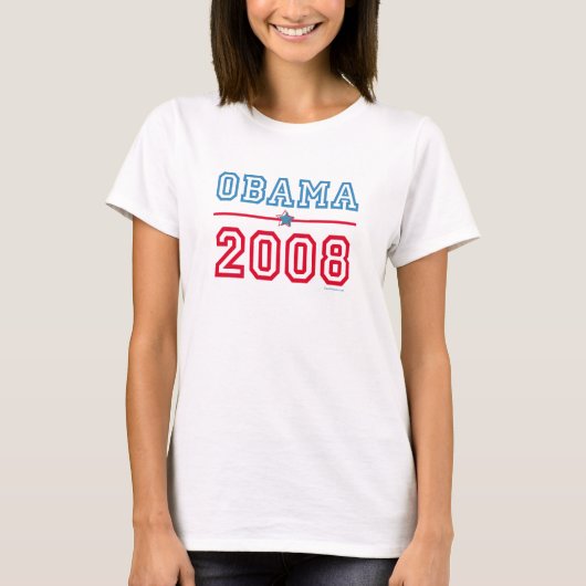 Obama 2008 T Shirt (Voorkant)