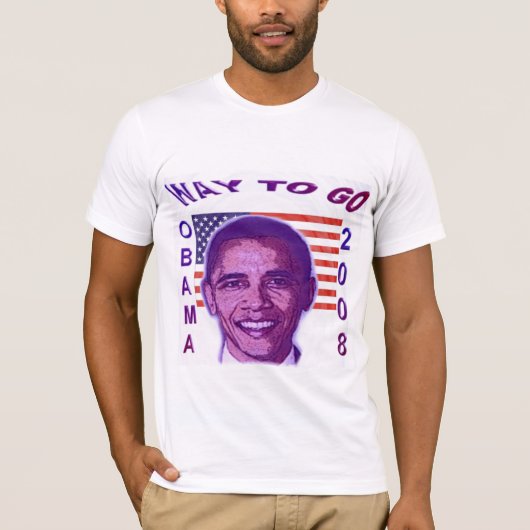 OBAMA 2008 T-Shirt (Voorkant)