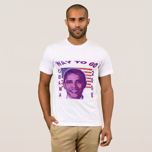 OBAMA 2008 T-Shirt (Voorkant volledig)