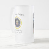 Obama 2009 Inauguration - Frosted Mok (Voorkant links)