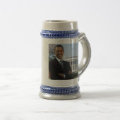 Obama 2009 Inauguration Stein Bierpul (Voorkant rechts)