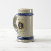 Obama 2009 Inauguration Stein Bierpul (Voorkant links)