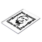OBAMA 2012 aangepaste notitieboek (Linkerzijde)