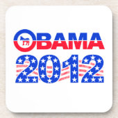 OBAMA 2012 aangepaste onderzetters (Voorkant)