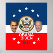 Obama 2012 Biden Poster (Voorkant)