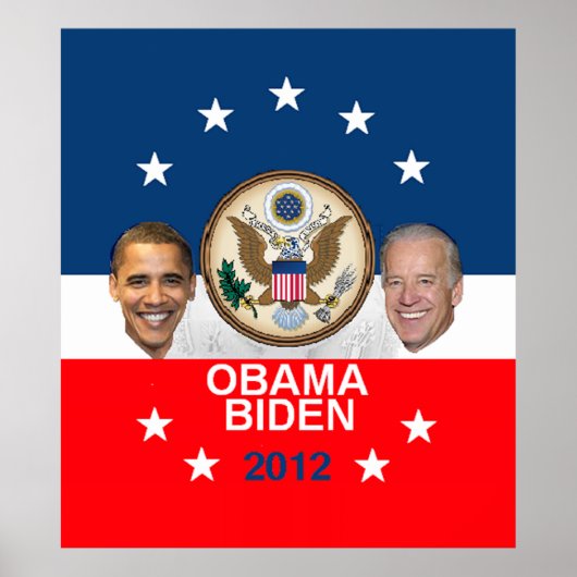 Obama 2012 Biden Poster (Voorkant)