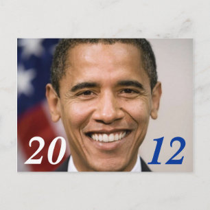Obama 2012 Briefkaart