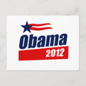 Obama 2012 briefkaart (Voorkant)