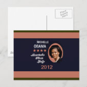 OBAMA 2012 BRIEFKAART (Voorkant / Achterkant)