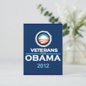 Obama 2012 Briefkaart (Staand voorkant)