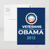 Obama 2012 Briefkaart (Voorkant / Achterkant)