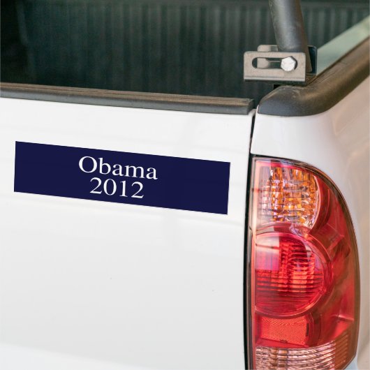OBAMA 2012 - BUMPERSTICKER (Op Truck)