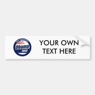 Obama 2012 bumpersticker