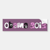 Obama 2012 bumpersticker (Voorkant)