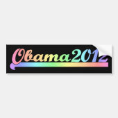 Obama 2012 bumpersticker (Voorkant)
