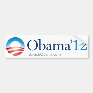 Obama 2012 bumpersticker