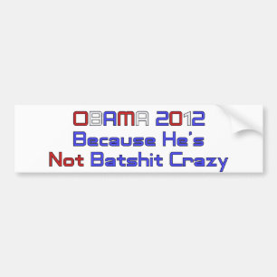 OBAMA 2012 BUMPERSTICKER