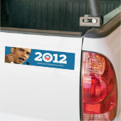Obama 2012 bumpersticker (Op Truck)
