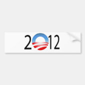OBAMA 2012 BUMPERSTICKER (Voorkant)