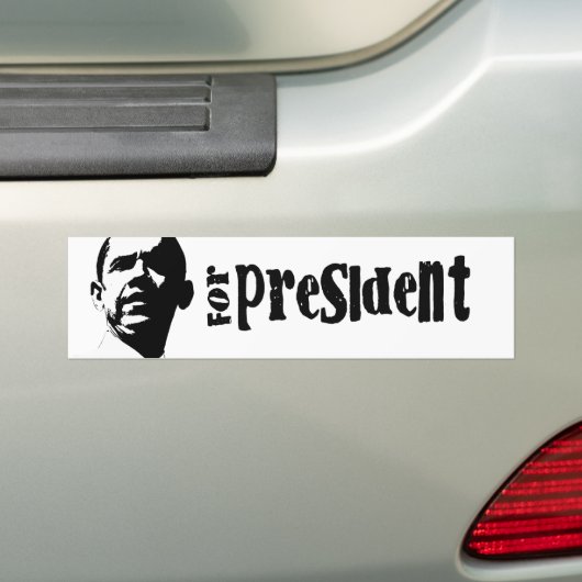 OBAMA 2012 BUMPERSTICKER (Op auto)