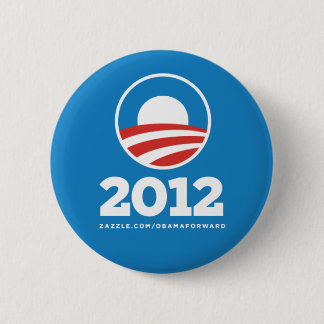 Obama "2012" Button Pin