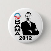 Obama 2012 Campaign Button (Voorkant)
