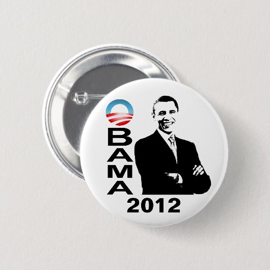 Obama 2012 Campaign Button (Voorkant /achterkant)