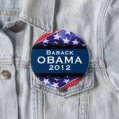 OBAMA 2012 Campaign Button (In situ)