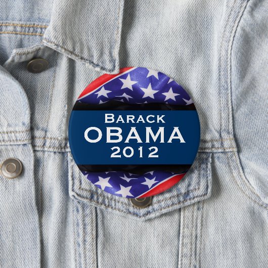 OBAMA 2012 Campaign Button (In situ)