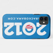 Obama 2012 Case-Mate iPhone case (Achterkant (horizontaal))