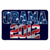 Obama 2012 Flexi Magnet Magneet (Horizontaal)