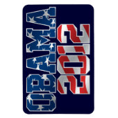 Obama 2012 Flexi Magnet Magneet (Verticaal)
