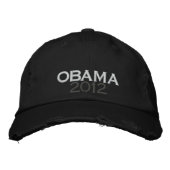 OBAMA 2012: Het Pet van Chino Twill (Voorkant)