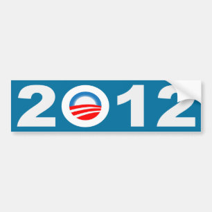 Obama 2012 Icon Bumpersticker