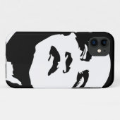 Obama 2012 iPhone 5 Hoesje zwart-wit (Achterkant (horizontaal))