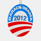 Obama 2012 keramisch ornament (Rechts)