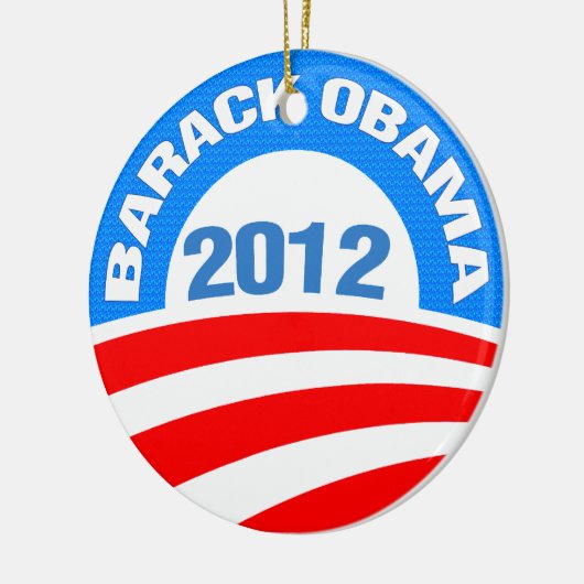 Obama 2012 keramisch ornament (Links)